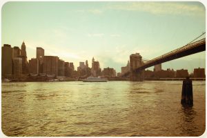 1980 picture of New York harbor