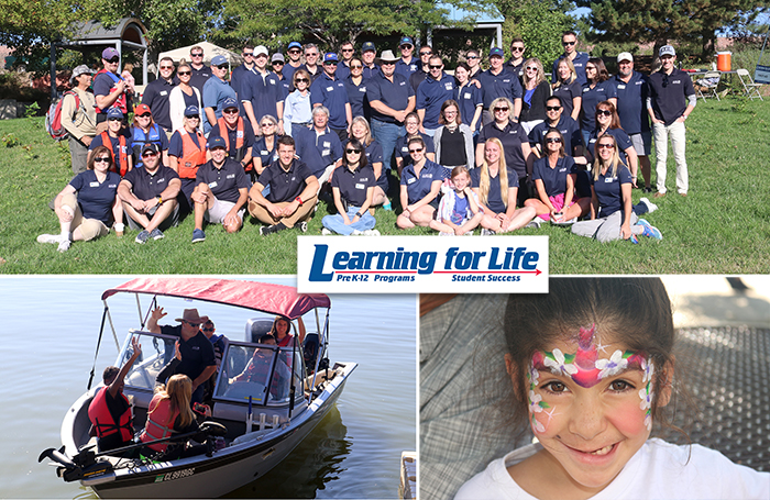 AMG 2019 fishing derby volunteers and participants.